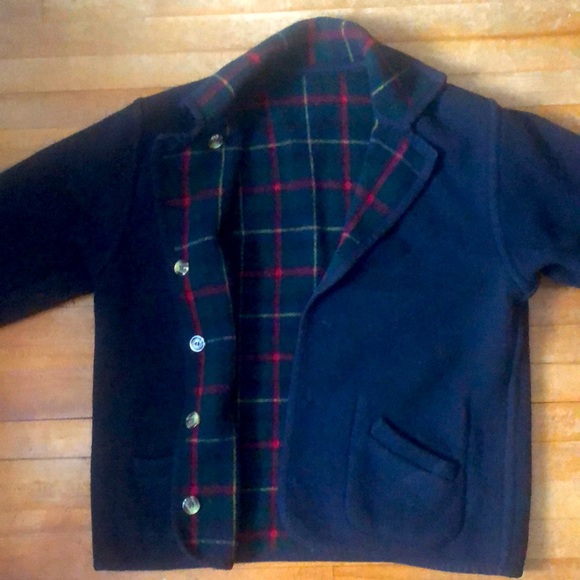 Reversible Woolen Coat - Picture 2 of 3